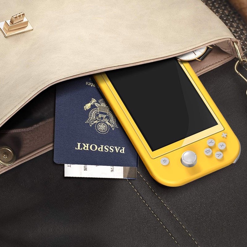 ivoler 4-Pack Screen Protector Tempered Glass for Nintendo Switch Lite, Transparent HD,High Definition,Clear Anti-Scratch with Anti-Fingerprint Bubble-Free Fit Switch Lite 2019 - Image 5